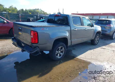 2018 Chevrolet Colorado Z71 from USA, damaged, VIN 1GCGTDEN6J1308321